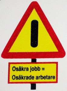 osäkrade